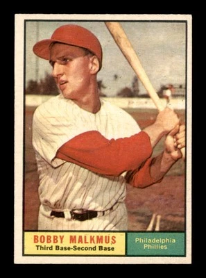 1961 Topps #530 Bob Malkmus   EXMT+ X3435000 - Image 1 of 3
