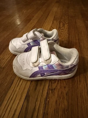 ASICS Toddler Tie Dye Sneaker Size 5 Blue And Purple Foto 1 de 4
