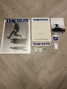 The 1975 Guitar Pick - Full Set of 3 - From Dirty Hit Zines Stickers Etc - Picture 1 of 7
