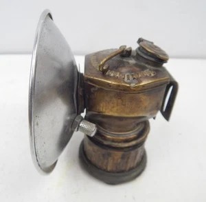 6M Vintage Justrite Carbide Mining Caving Lamp Light - Picture 1 of 6
