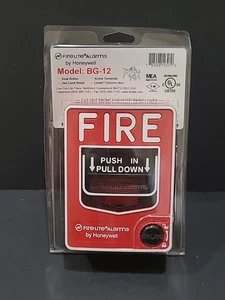 Honeywell Fire-Lite Alarm BG-12 Conventional/Manual Pull Station New - Picture 1 of 4