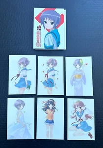 Melancholie von Haruhi Suzumiya Harushis Postkartenetui mit 6 Postkarten 2007 (68G - Bild 1 von 22