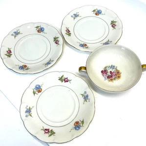 Haviland Limoges EDEN BOUILLON Broth Soup CUP + Saucer Dish - Picture 1 of 6
