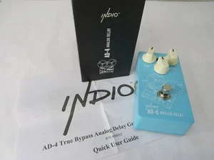 Pedal efecto para guitarra Monoprice AD-4 True Bypass analógico retardado - Serie Indio - Imagen 1 de 7
