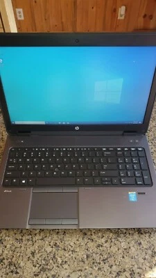 HP ZBook 15 Nuevo 256GB SSD Intel Core i7 Quad 8GB Dedicado nVidia GPU Win 10 Pro Foto 1 de 4