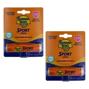 2 x Banana Boat Sport Performance Lip Balm with SPF 50 Protection - Picture 1 of 3