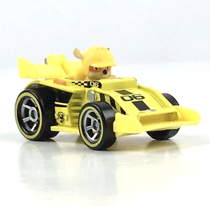 Spin Master SML Paw Patrol Ready Race Rescue Diecast Rubble Racecar Yellow 3" - Picture 1 of 8