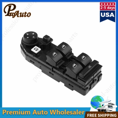 Driver Side Master Power Window Control Switch For BMW X3 E83 2004-2010 - Image 1 of 4