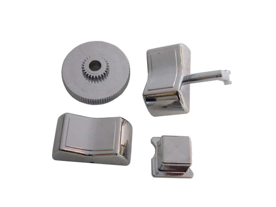 Dodge Charger Rallye tablero botones cromados PG Classic 142CH-PLKIT Mopar 1970 Foto 1 de 1