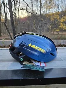 Casco Lazer Z1 KinetiCore Tour De France Edition TDF aeroshell incluso grande - Foto 1 di 4