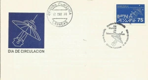 SPD FDC VENEZUELA Scott# 1184 Dia Mundial de las Comunicaciones 1978 - Imagen 1 de 1