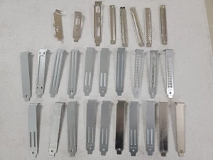 Lot 28 PCI Expansion Slot Cover Blanking Filler Plates - LOT #3 - Imagen 1 de 1