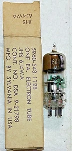 NOS NIB JHS 6J4WA Ruggedized Sylvania Tube, TV-7 tested 123% - will combine ship - Picture 1 of 3