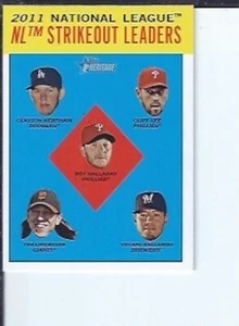N.L. ERA Leaders 2012 Topps Heritage - Picture 1 of 1