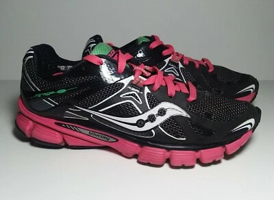 Saucony ProGrid Mirage 4 Flexfilm Natural Series Feminino 8.5 Corrida Rosa/Preto - Imagem 1 de 4