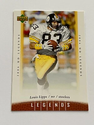 2006 Upper Deck Legends Football #44 - Louis Lipps - Pittsburgh Steelers - Image 1 of 2