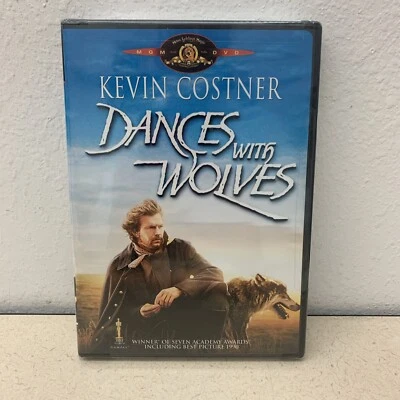 DVD Dances with Wolves 1990 Kevin Costner Drama Classic Film New Factory Sealed - Image 1 of 4