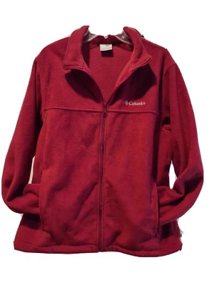 Columbia Full Zip Mens Jacket Size Large Red - Image 1 of 4