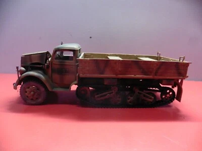 Miniature Autochenille allemande WW2 - Opel Blitz Maultier 1943 - 18,5 cm - Photo 1/4