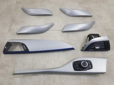 BMW 1 SERIES F20 11-15 PRE-LCI M-SPORT DASHBOARD TRIM HEXAGON ALUMINIUM - Image 1 of 4