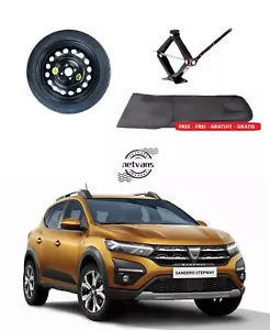 Ruotino di Scorta 16" per DACIA SANDERO - STREETWAY- STEPWAY con Cric e Astuccio - Bild 1 von 11