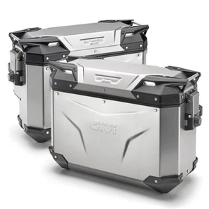 Givi TREKKER OUTBACK EVO BMW R 1300 GS 24 Motorcycle PANNIERS SIDE CASES 37 + 33 - Picture 1 of 8