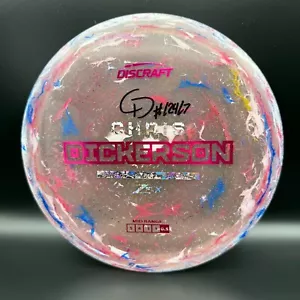 Autographed Chris Dickerson Signed Buzzz Jawbreaker Z FLX Discraft Midrange Disc - Picture 1 of 4