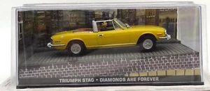 1:43 007 TRIUMPH STAG "DIAMONDS ARE FOREVER" - MINT BOXED - Picture 1 of 6