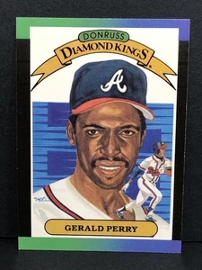 Gerald Perry 1988 Donruss Diamond Kings #22 - Atlanta Braves - Picture 1 of 3