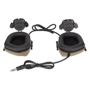 Military Headset Military Radio Headphones With Mic For Outdoor Hunting DB - Zdjęcie 1 z 12