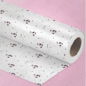 Personalised Pink and Black Birthday Wrapping Paper, 18th, 21st, 30th, Any Age - Picture 1 of 12