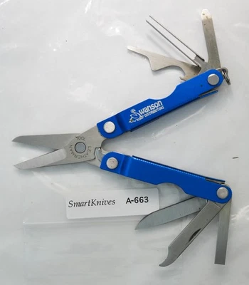 Leatherman Micra(蓝色阳极氧化)- 二手,优秀带名称 #A663 — 第 1/4 张图片