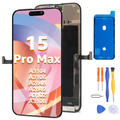 For iPhone 15 Pro Max Screen Replacement LCD Display Tool Kit Screwdriver Set - Image 1 of 4