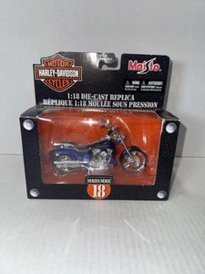 Maisto Harley Davidson 2004 Fxstdse Cvo Motorcycle 1:18 Series 18 - Picture 1 of 8