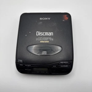 Reproductor de CD compacto portátil Sony Discman D-33 Mega Bass vintage años 90 ROTO - Imagen 1 de 21