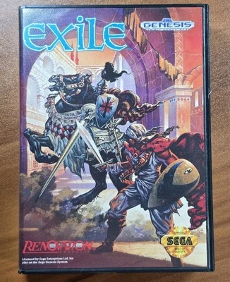 Exile (SEGA GENESIS) COMPLETE CIB -  Tested - Excellent - Image 1 of 4