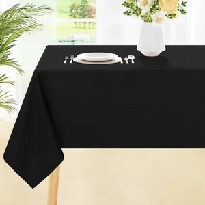 Rectangle Table Cloth, Waterproof Anti-Scratch Polyester Tablecloth, Decorati... - Picture 1 of 8