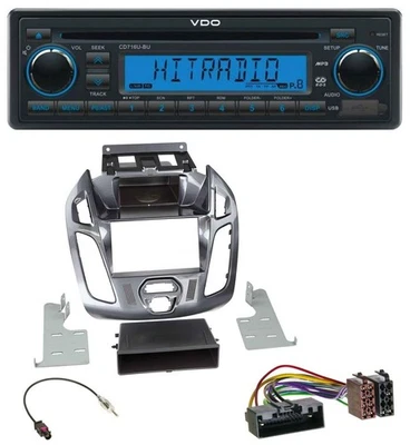 VDO AUX MP3 1DIN CD USB Autoradio für Ford Connect Transit 12-18 ohne Display Ne - Bild 1 von 4