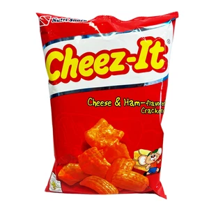 GALLETAS CON SABOR A QUESO Y JAMÓN NUTRISNACK CHEEZE-IT 95 GRAMOS X 3 BOLSAS - Imagen 1 de 1