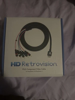cavo video componente ypbpr hd retrovision playstation 2/3 (ps2/ps3) premium - Immagine 1 di 2