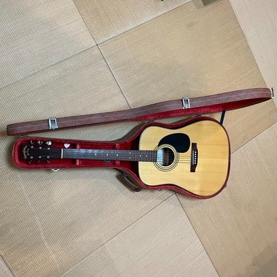 Sigma DM-1ST Acoustic Guitar by Martin Style with Hard Case Japan - Excellent - image 1 of 4