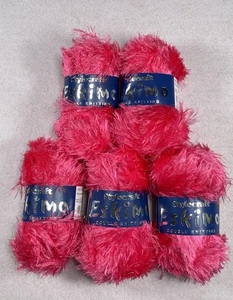 Lot Of 5 Skeins Stylecraft Eskimo Yarn ~50g Ea. Eyelash Yarn. Preowned READ - Picture 1 of 8