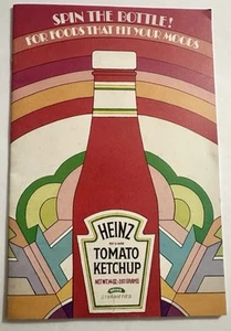 Heinz Tomato Ketchup Recipe Book Cookbook Rare 1970 HTF Vintage Mid Century - Picture 1 of 20