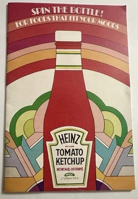 Heinz Tomato Ketchup Recipe Book Cookbook Rare 1970 HTF Vintage Mid Century - Image 1 of 4