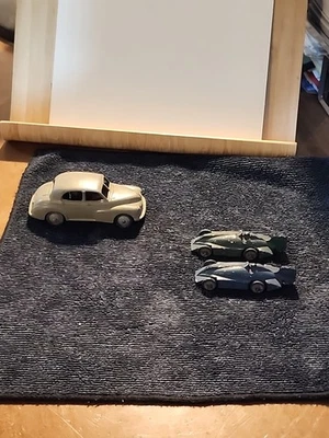 Lot Of 3 Vtg Cars DINKY TOYS Morris Oxford SEDAN 1/43 Diecast Kansas Toy Novelty - Image 1 of 4