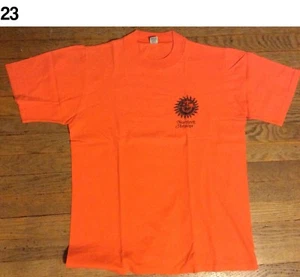 VTG 70's Northern U of A Arizona Hi-Cru T Shirt Sz M Orange 100% Cotton NOS - Picture 1 of 4