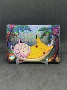 Pokemon Pocket Monsters Vintage Vending Prism Adhesivo Tarjeta #349 Pikachu Holo - Imagen 1 de 2