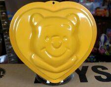 Disney Winnie The Pooh Metal Cake Pan Mold Heart