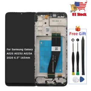 LCD Touch Screen Digitizer Assembly Frame For Samsung A02S SM-A025U/A 2020 165mm - Picture 1 of 8