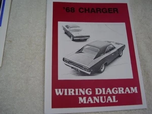 1968 DODGE CHARGER WIRING DIAGRAM MANUAL - Picture 1 of 2